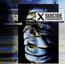 Suicide Commando - Construct-Destruct (Limited Curacao-Crystal Clear Edition) (2LP) (2024)